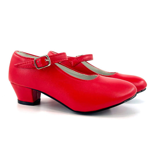 Flamenco-Schuhe rot für Kinder