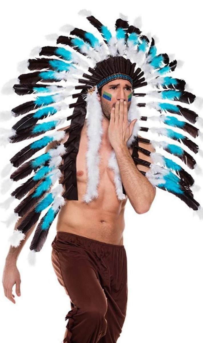 Indianer Federschmuck Premium