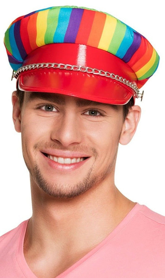Mütze Regenbogen Pride