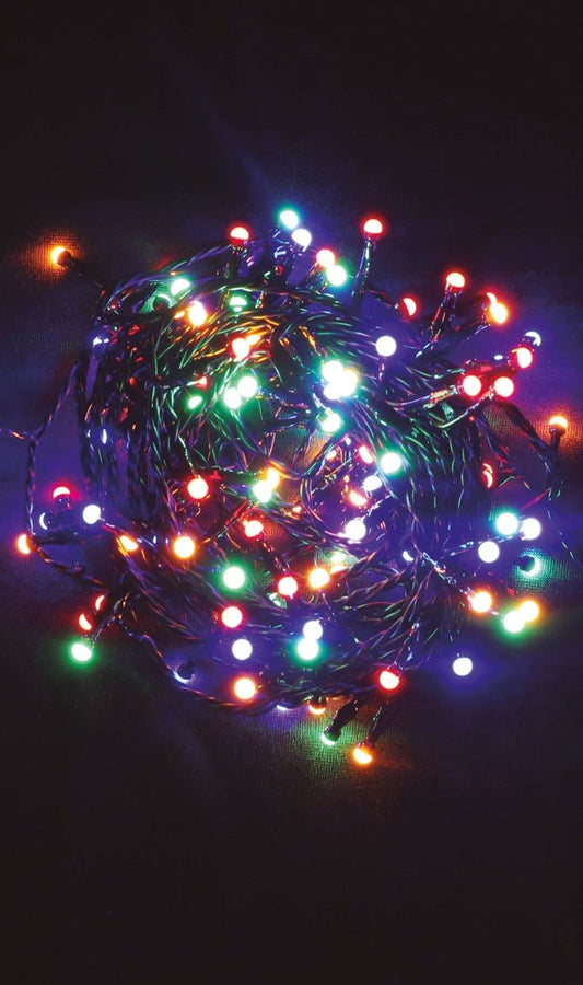 Weihnachtsbeleuchtung 11m Multicolor 560 Led Balls Außen.