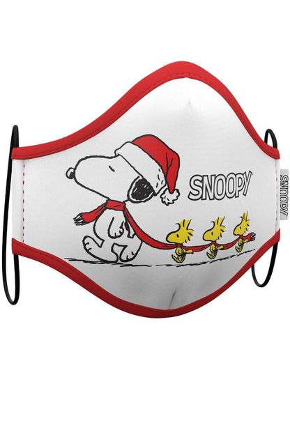 Stoffmasken 2er Pack Snoopy™ Weihnachten Erwachsene