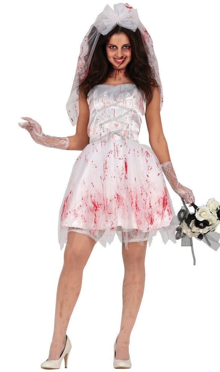 Disfraz de Novia Zombie para mujer I Don Disfraz