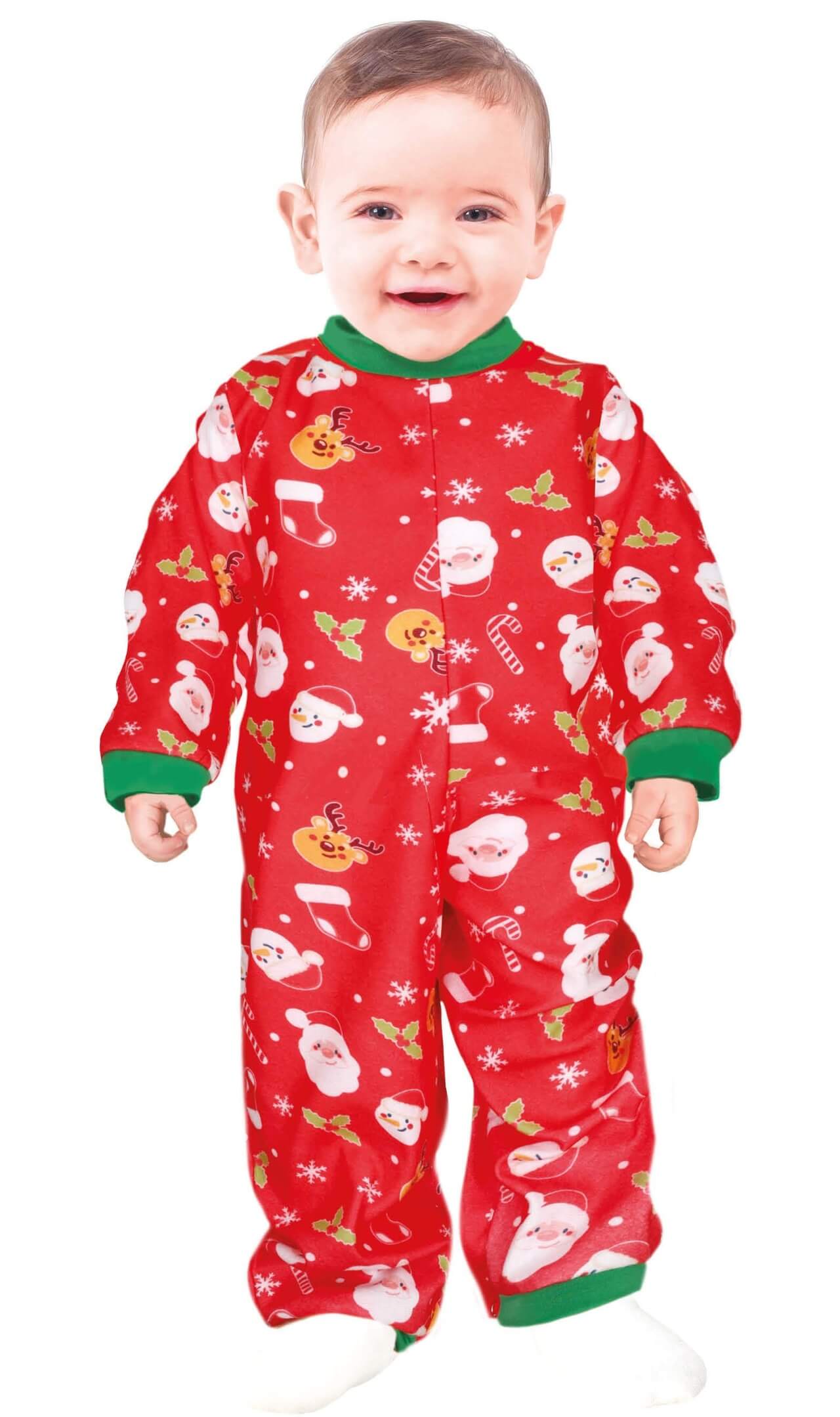Weihnachtspyjama für Baby