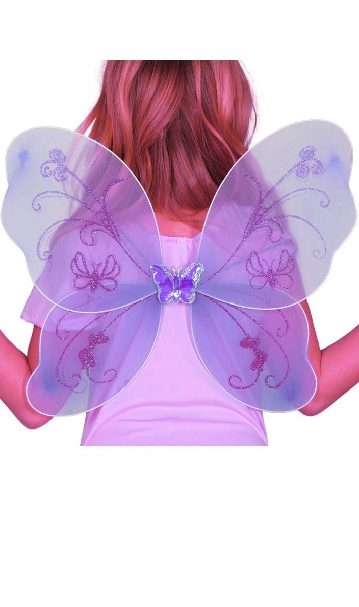 Lila Flügel für Kinder