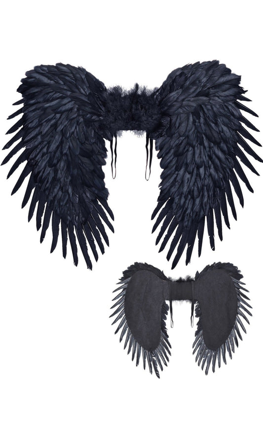 Schwarze Flügel Deluxe