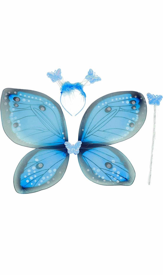 Set Schmetterling Blau