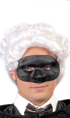 Schwarze Columbino-Augenmaske