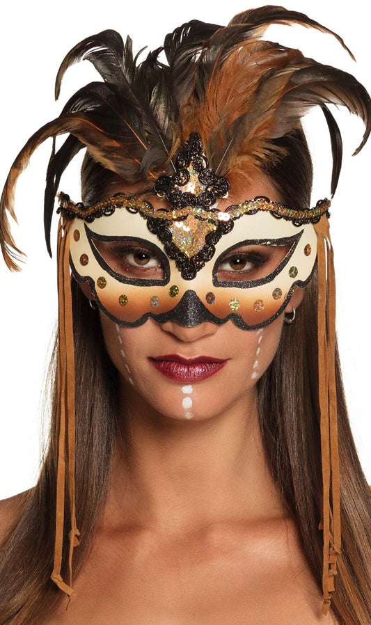 Augenmaske Unheimliche Zauberin