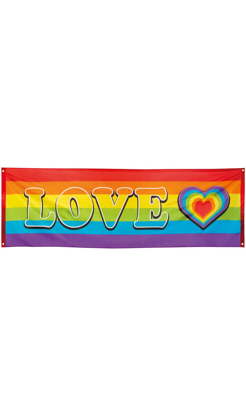 Flagge Regenbogen Love