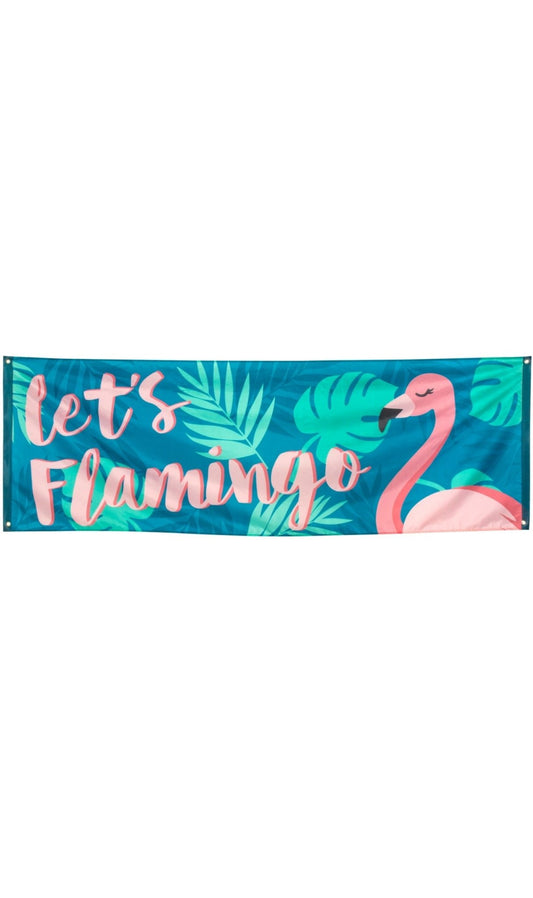 Fahne Flamingo Rosa