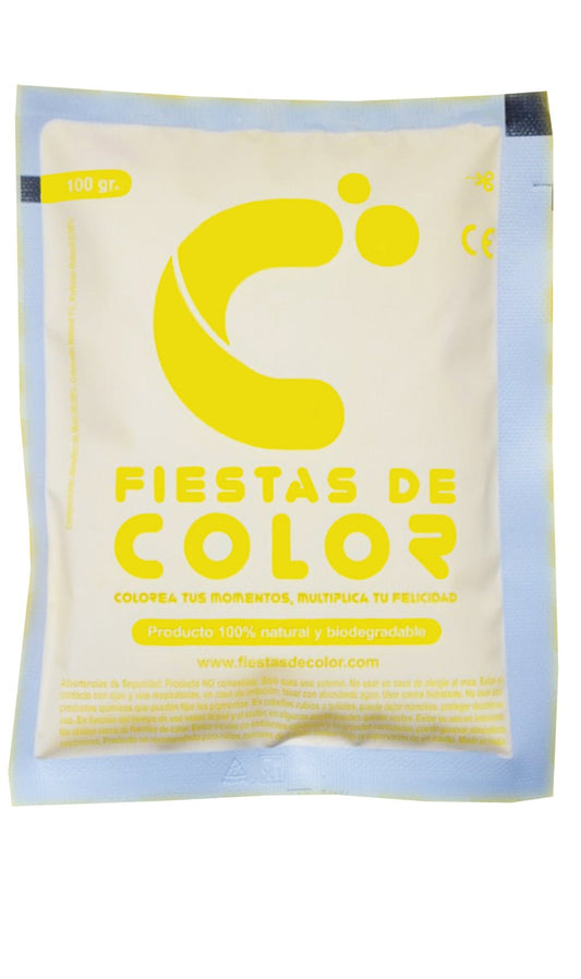 Beutel Holi Pulver Gelb