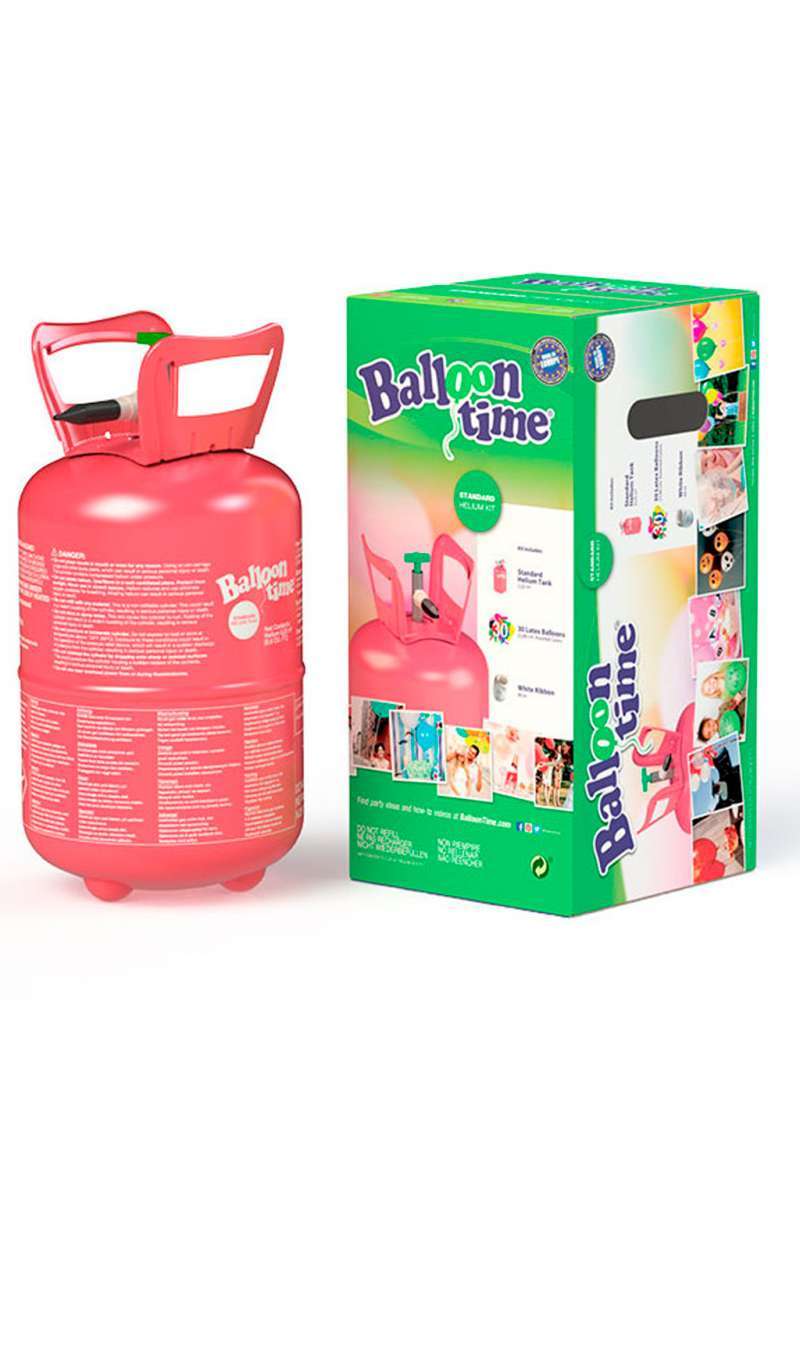 Helium Einwegflasche klein