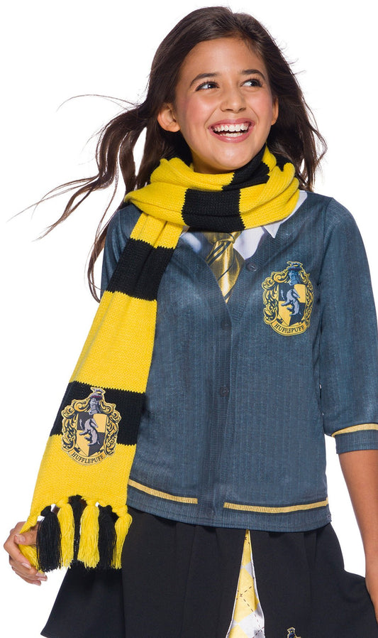Harry Potter™ Hufflepuff-Schal für Kinder