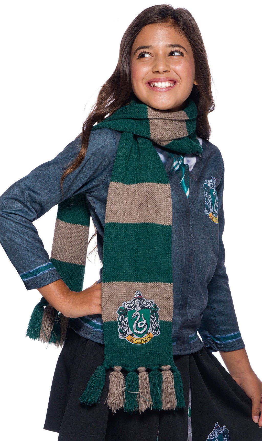 Harry Potter™ Slytherin-Schal für Kinder