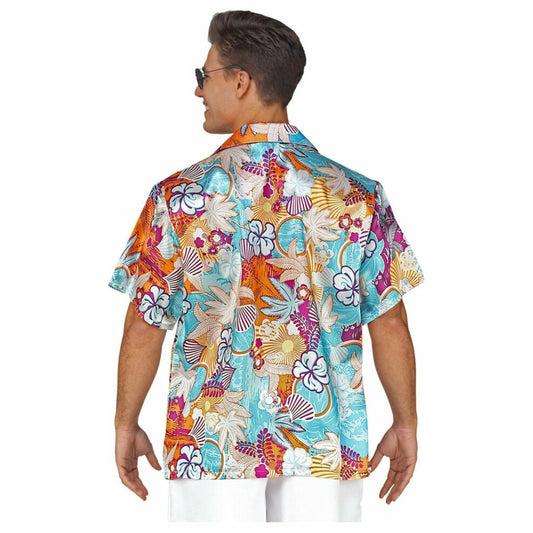 Camisa Hawaiana de Flores | Don Disfraz
