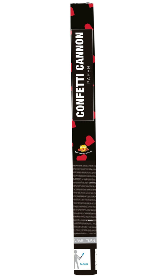 Konfetti Kanone Rote Herzen