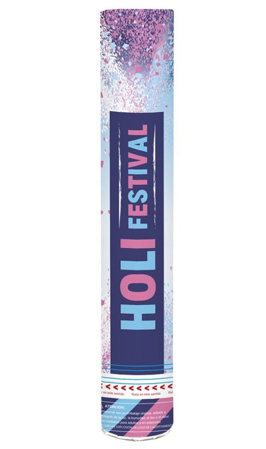 Blaue Holi-Pulverkanone