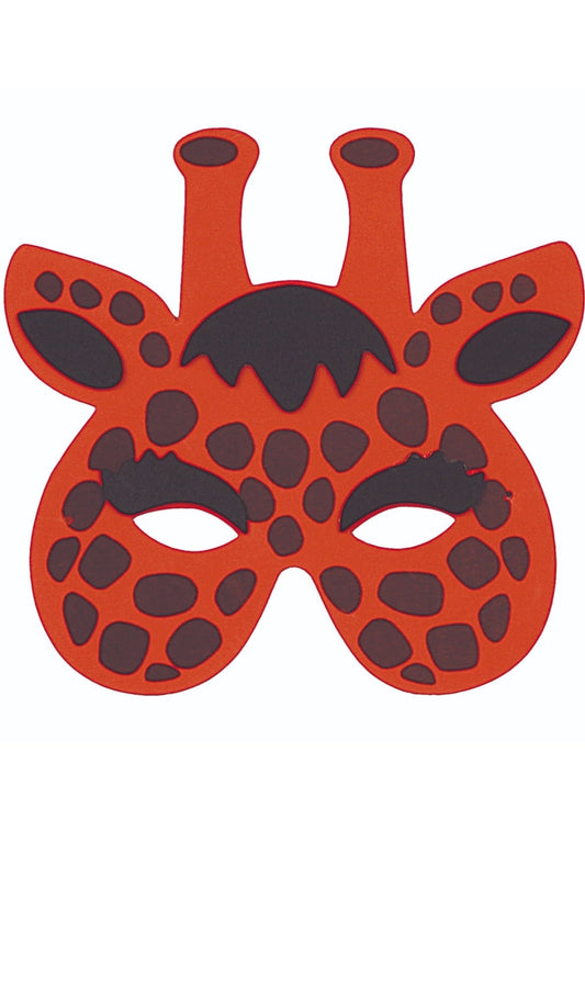 Giraffe Maske Flecken