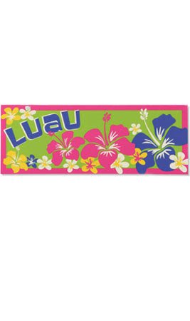 Plakat Luau Blumen