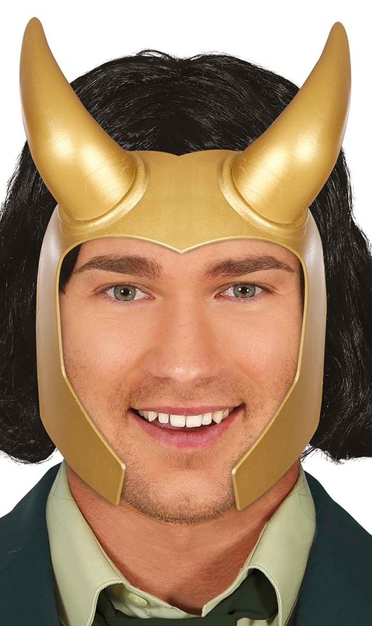 Goldener Loki-Superhelden-Hörner