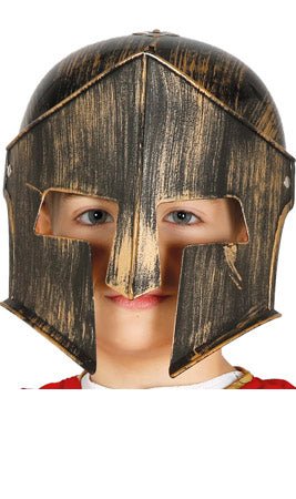 Spartaner Kinderhelm bronze