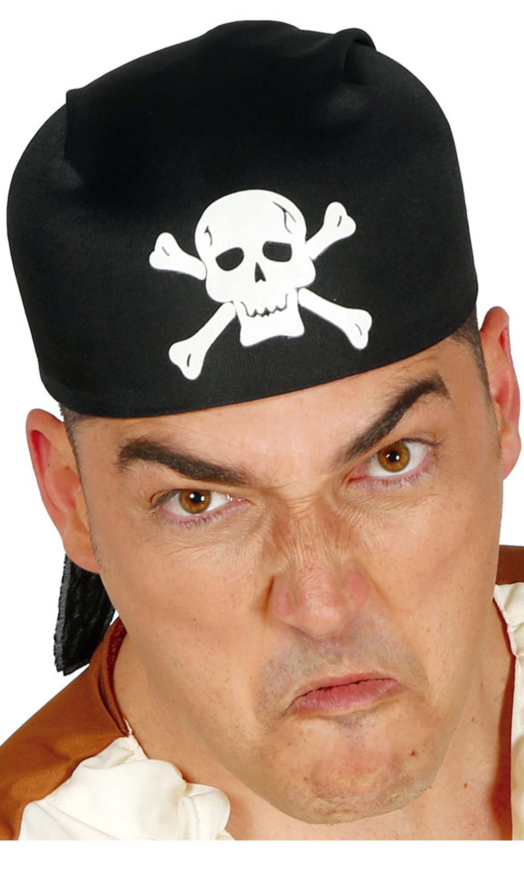 Piraten-Helm mit Siebdruck