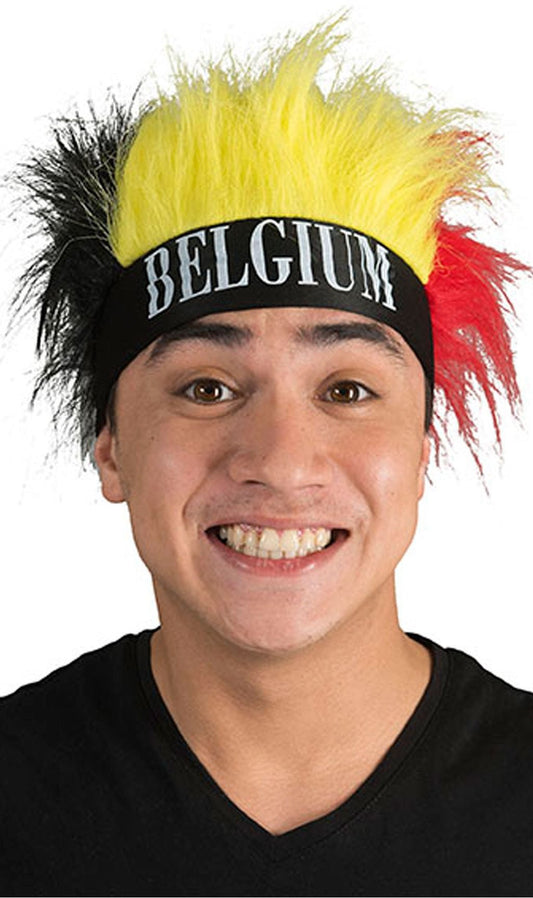 Stirnband Belgium mit Haar