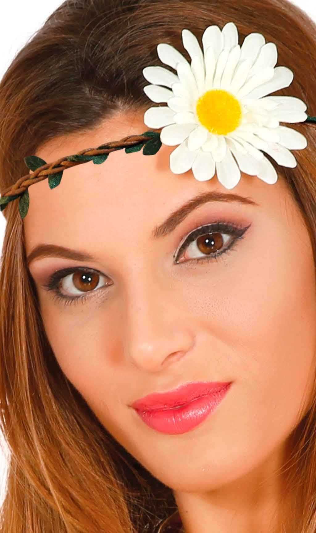 Stirnband Hippie Gänseblümchen für Karneval | Costumalia by Mister Kostüm Stirnband Hippie Gänseblümchen für Karneval | Costumalia by Mister Kostüm