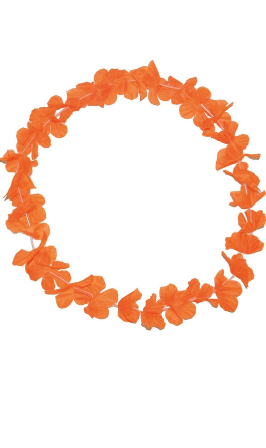Halskette Hawaii orange
