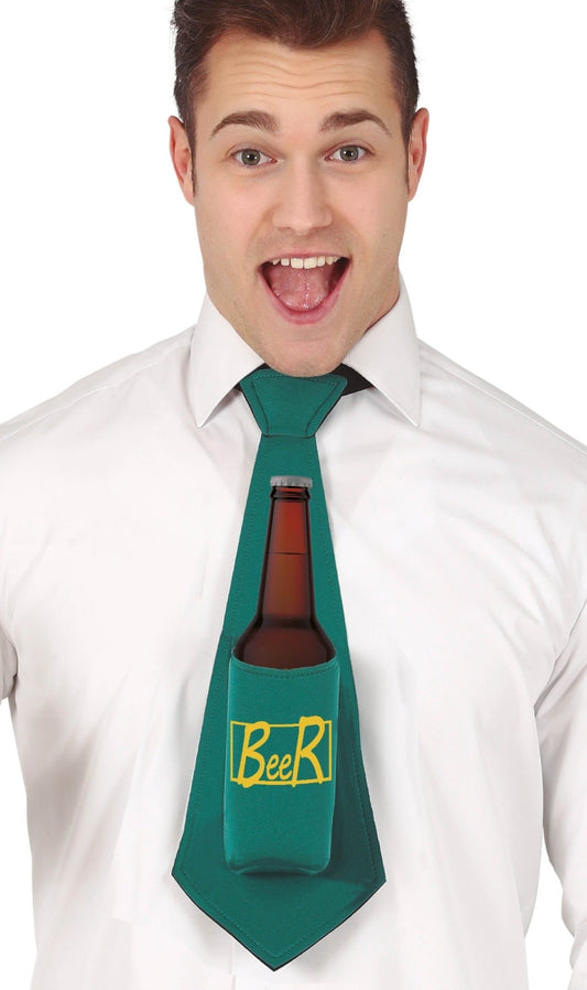 Krawatte Bierflaschenhalter