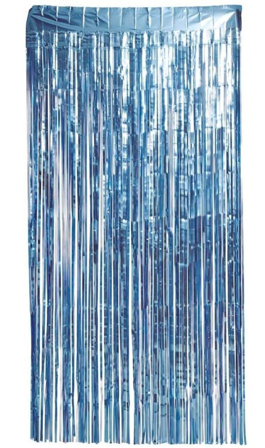 Dekovorhang blau