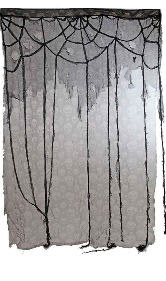 Spinnweben-Vorhang