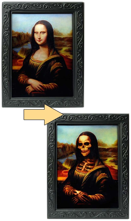 Horror Bild Mona Lisa klein