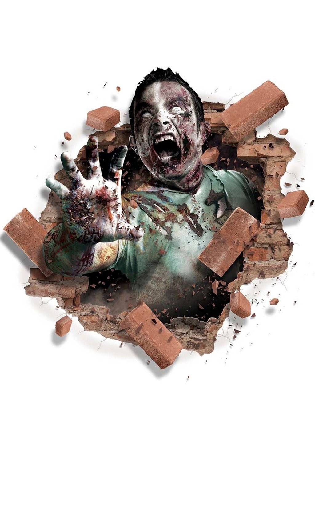 Zombie-Wandtattoo
