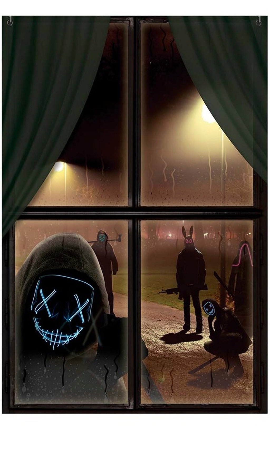 The Purge-Fensterdekoration