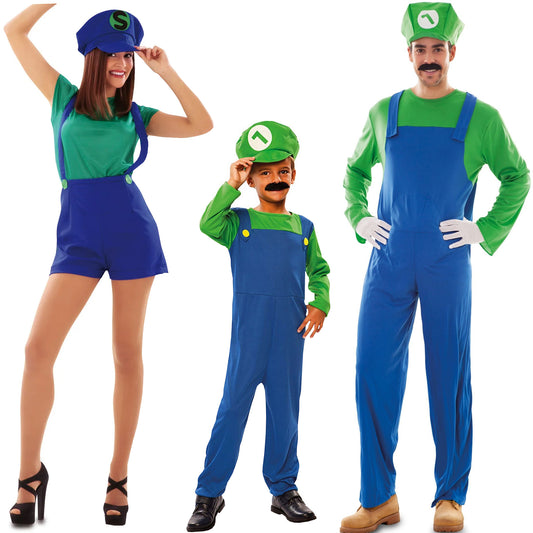 Disfraces en grupo de Luigi