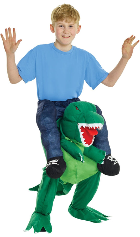 Disfraz a Hombros de Dinosaurio infantil I Don Disfraz