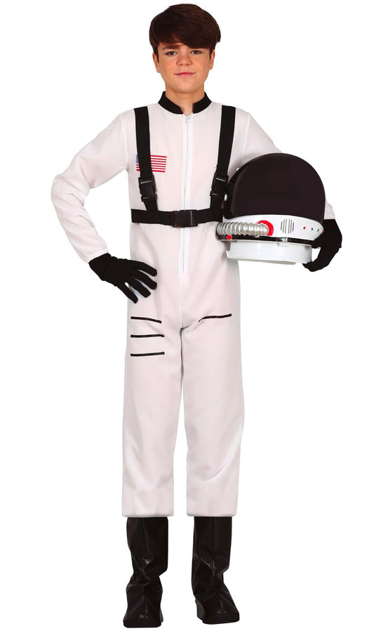 Disfraz de Astronauta Blanco para adolescente I Don Disfraz