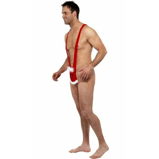 Disfraz de Borat Mankini Papá Noel para hombre | Don Disfraz