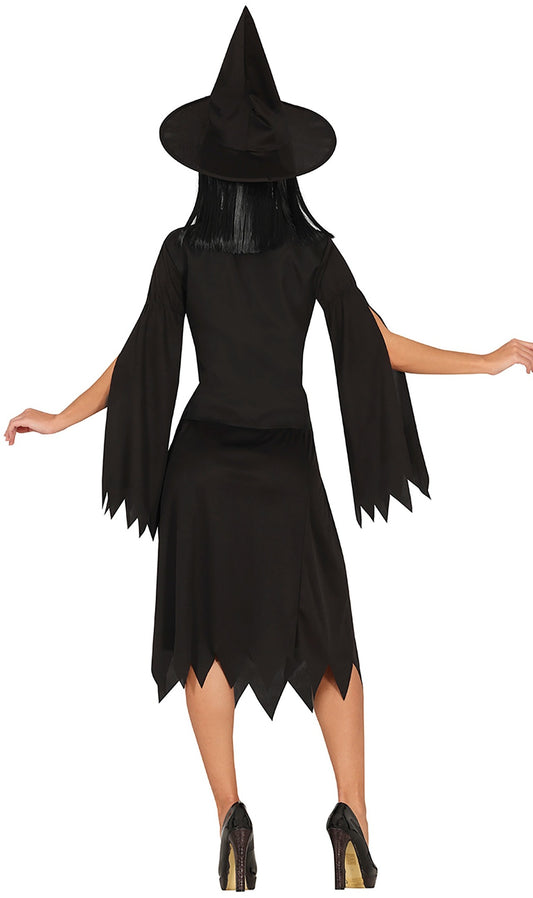 Disfraz de Bruja Salem Negro para mujer I Don Disfraz