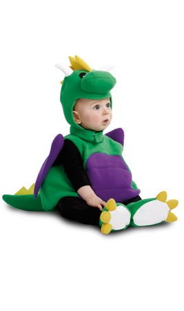 Disfraz de Dinosaurio Verde bebé I Don Disfraz