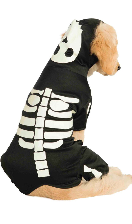 Disfraz de Esqueleto Glow para mascota I Don Disfraz