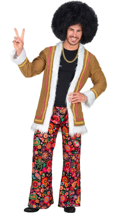 Disfraz de Hippie Abrigo para adulto I Don Disfraz