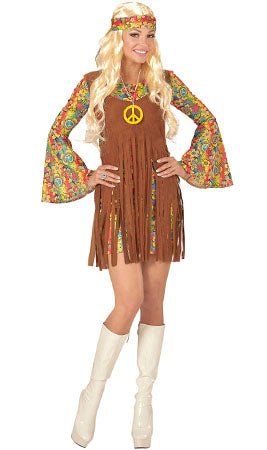 Disfraz de Hippie Paz para mujer I Don Disfraz
