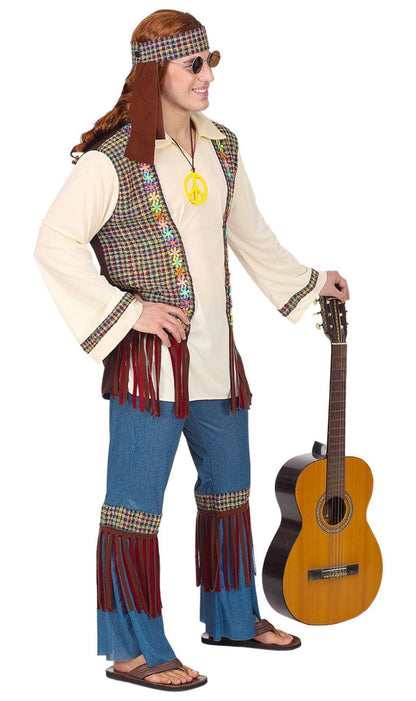 Hippie Reggae XL Kostüm für Herren