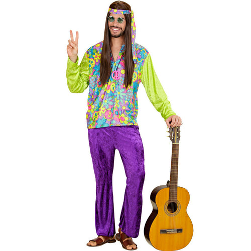 Psychedelisches Hippiekostüm Herren Plus Size , günstige Faschings Psychedelisches Hippiekostüm Herren Plus Size , günstige Faschings