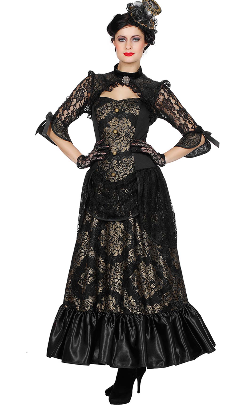 Disfraz de Lady Steampunk Deluxe para mujer I Don Disfraz