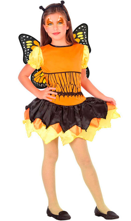 Disfraz de Mariposa Monarca para niña I Don Disfraz