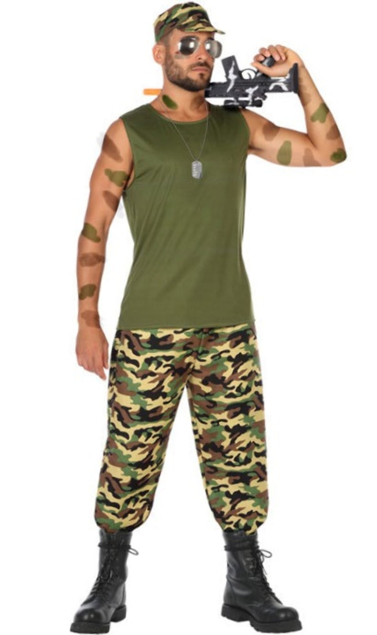 Disfraz de Militar Guerrillero para hombre I Don Disfraz