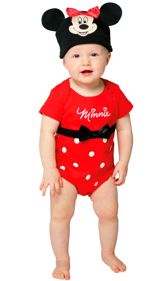 Disfraz de Minnie Mouse™ Body para bebé I Don Disfraz